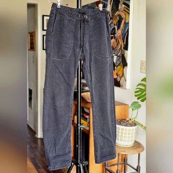 One Teaspoon Worn Black Shabbies Drawstring Boyfriend Jeans - Picture 2 of 9